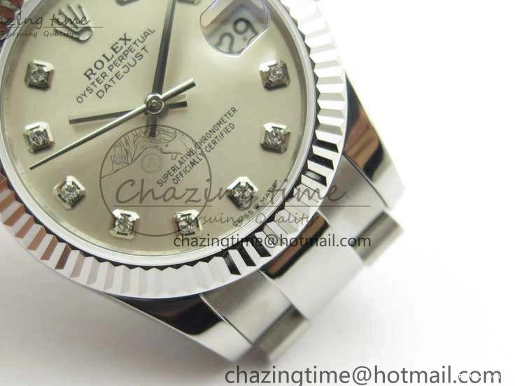 0406 Datejust 31mm 278271 SS BP Maker Best Edition Silver Crystal Dial on Oyster Bracelet Affordable 2745